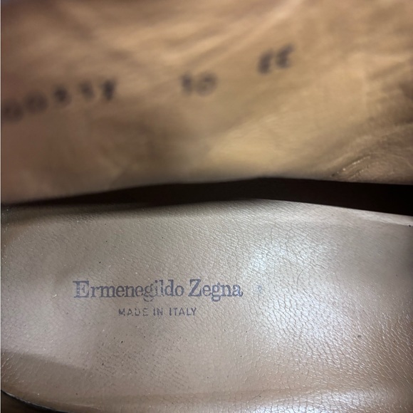 Ermenegildo Zegna Brown Suede Chukka Boots Mens US 10 EE - Picture 8 of 9